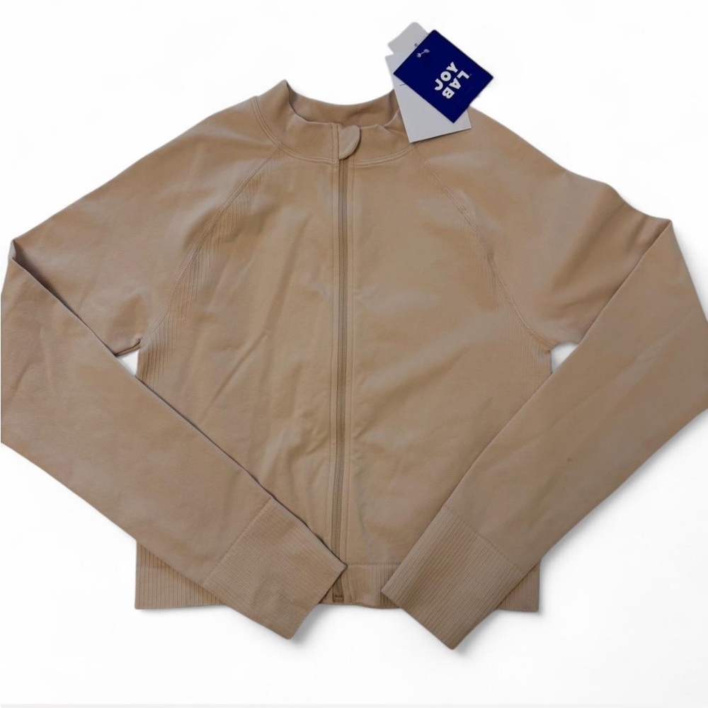 Beige JOY LAB Women's Athletic Jacket